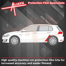 Volkswagen Golf 5 Door MK7 & MK7.5 2013-2020, Rear QTR Arch CLEAR Paint Protection