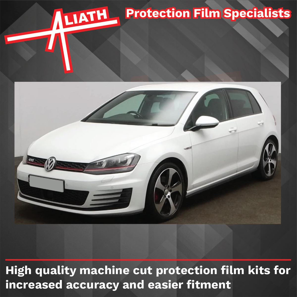 Volkswagen Golf (MK7) 2013-2017, Door Mirror Caps CLEAR Paint Protection