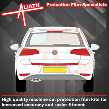 Volkswagen Golf (MK7) 2013-2017, Rear Bumper Upper CLEAR Paint Protection