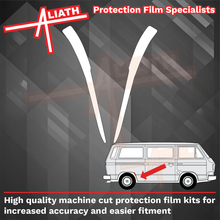 VW Transporter (Type T25) 1979-1992 , Rear QTR Arch CLEAR Paint Protection CLASSIC