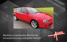 Alfa Romeo 147 2000-2007, Rear QTR Arches & Lower Doors CLEAR Paint Protection