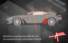 Aston Martin V12 Vantage 2022-Present, Rear QTR Arches BLACK Paint Protection