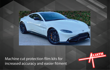 Aston Martin Vantage 2019-Present, Front Bumper Spoiler CLEAR Paint Protection