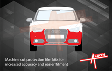 Audi A1 S-Line (Type 8X) 2010-2014, Front Bumper CLEAR Paint Protection