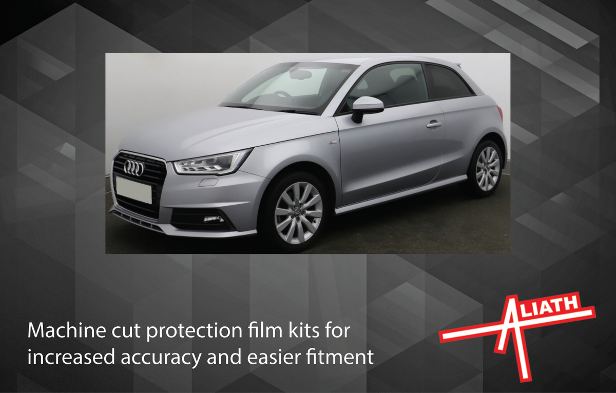 Audi A1 & S1 (Type 8X) 2014-2018, Rear Bumper Upper CLEAR Paint Protection