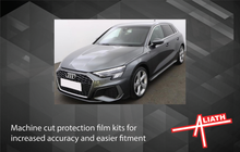 Audi A3 / S3 / RS3 (Type 8Y) 2020-Present, Rear Bumper Upper BLACK paint Protection
