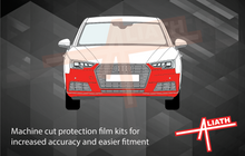 Audi S4 (Type B9) 2020-Present, Front Bumper CLEAR Paint Protection