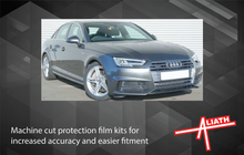 Audi A4 S-Line (Type B9 8W) 2016-Present, Front Bumper CLEAR Paint Protection