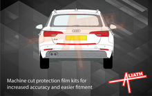 Audi RS4 (Type B9 8W) 2016-, Rear Bumper Upper CLEAR Paint Protection