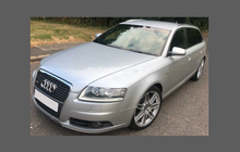 Audi A6 / S6  (Type C6 / 4F) 2004-2011, Rear Arches CLEAR Stone Protection