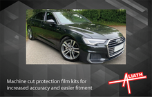 Audi A6 S-Line (Type 4K) 2019-Present, Front Bumper CLEAR Paint Protection