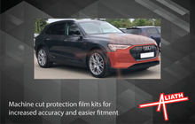 Audi E-Tron 2018-Present, Front Bumper CLEAR Paint Protection