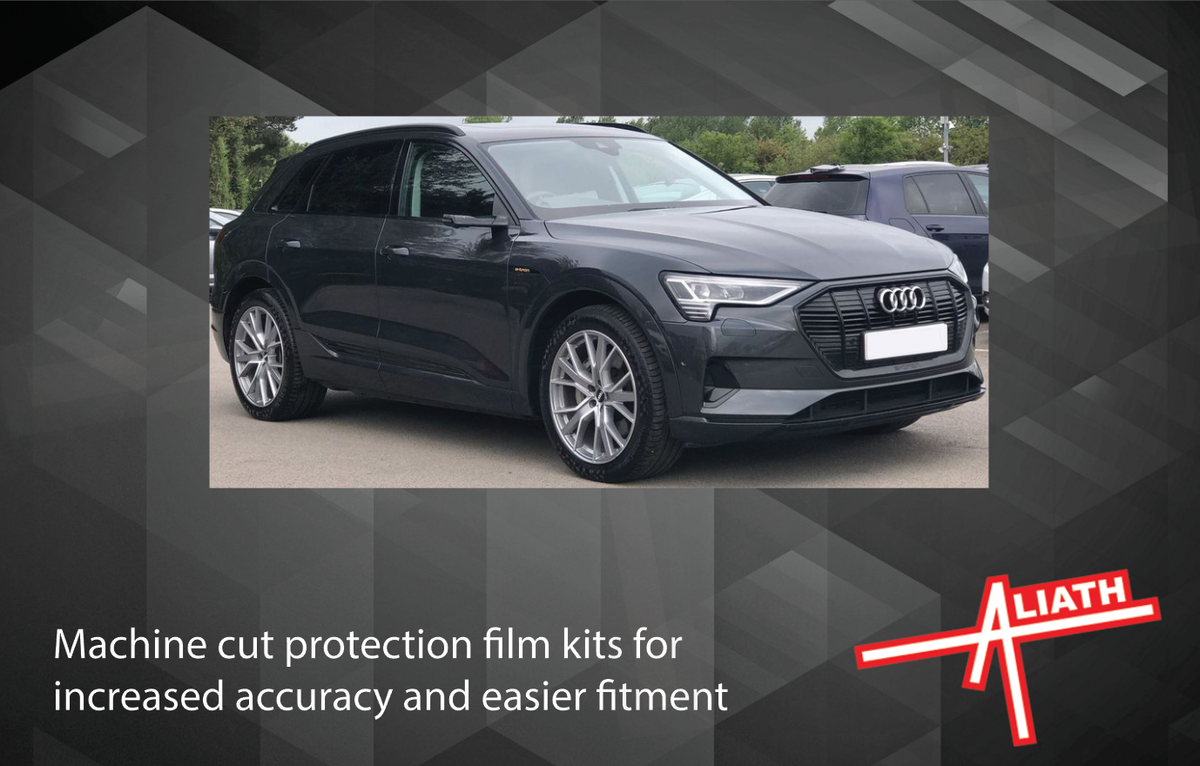 Audi E-Tron 2018-Present, Headlights CLEAR Stone Protection