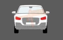 Audi Q2 2017-Present, Headlights CLEAR Paint Protection