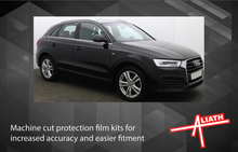 Audi Q3 & RSQ3 (Type 8U) 2015-2018, Rear Bumper Upper BLACK Paint Protection