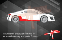 Audi R8 (Type 42 MK1 Facelift) 2011-2015, Side Sill & QTR Panel CLEAR Paint Protection