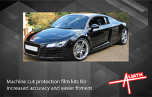Audi R8 (Type 42 MK1) 2007-2015, Side Air Intake Pods CLEAR Paint Protection