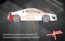 Audi R8 (Type 42 MK1) 2007-2015, Rear Bumper Arches CLEAR Paint Protection