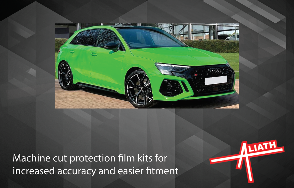 Audi RS3 (5 Door)(Type 8Y) 2020-Present, Rear QTR Arches Larger CLEAR paint Protection