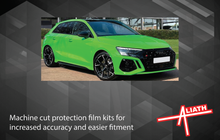 Audi RS3 (Type 8Y) 2020-Present, Front Bumper CLEAR paint Protection