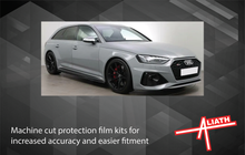 Audi RS4 (Type B9 8W) 2019-, Front Bumper CLEAR Paint Protection