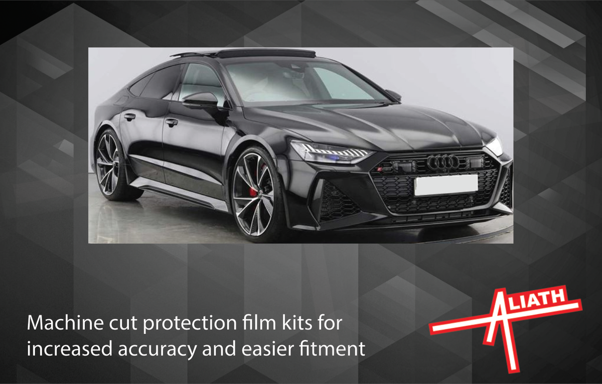 Audi RS7 (Type 4K8) 2019-Present, Front Bumper CLEAR Paint Protection