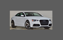 Audi RS5 (Type 8T Facelift) 2011-2016, Front Bumper CLEAR Paint Protection