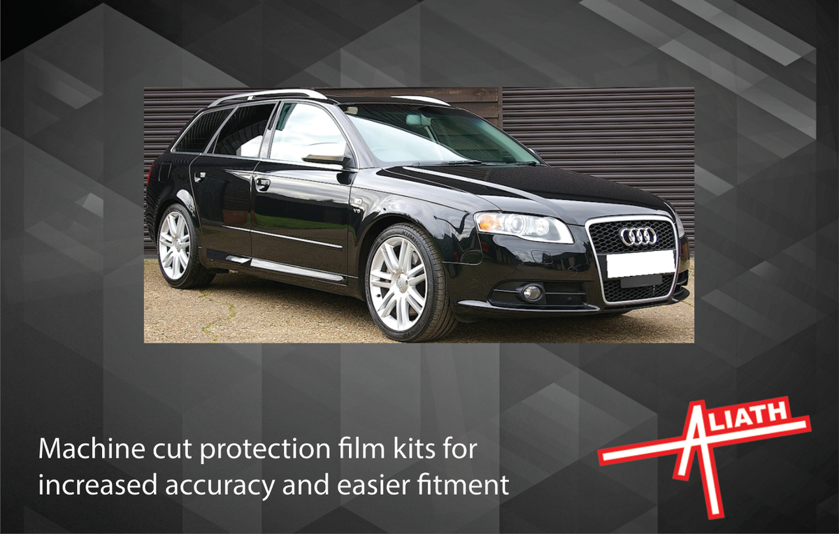 Audi S4 (Type B7) 2006-2008, Front Bumper CLEAR Paint Protection
