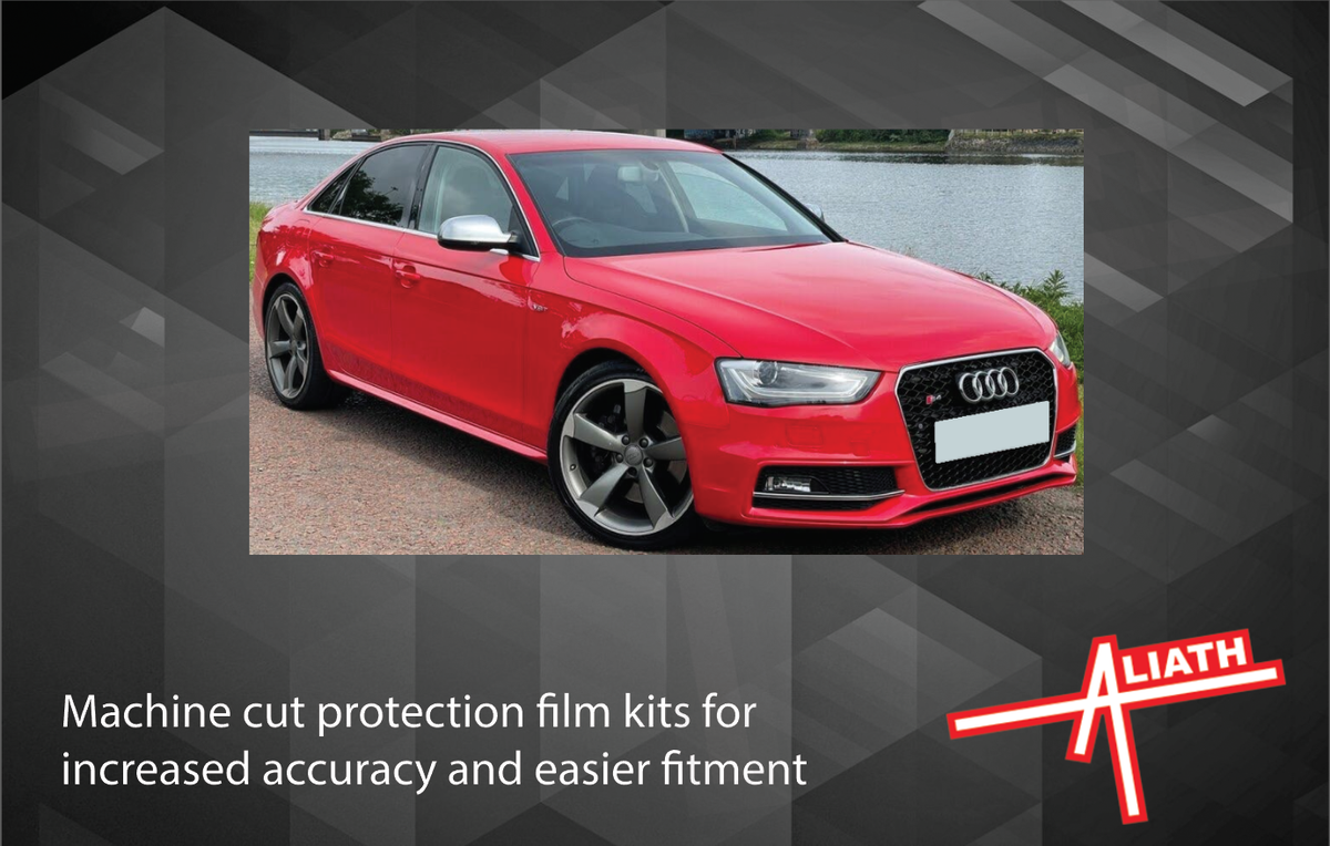 Audi S4 (Type B8) 2013-2016, Front Bumper CLEAR Paint Protection