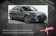 Audi S4 (Type B9) 2020-Present, Front Bumper CLEAR Paint Protection