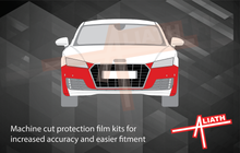 Audi TT RS (Type 8S) 2014-2018, Front Bumper CLEAR Paint Protection