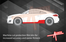Audi TT RS / BLACK EDITION (Type 8S) 2019-Present, Side Sill Skirt Panels CLEAR Paint Protection