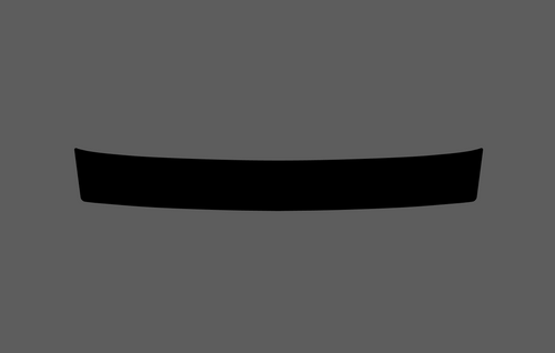 Audi A3 / S3 / RS3 (Type 8V) 2013-2016 Rear Bumper Upper CLEAR Shield