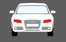 Audi A4 / S4 / RS4 (Type B8 8K) 2008-2012 Headlights CLEAR Stone Protection