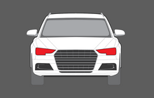 Audi A4 / S4 / RS4 (Type B9 8W) 2016-, Headlights CLEAR Stone Protection