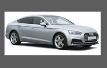 Audi A5 / S5 / RS5 2016-, Rear Bumper Upper Loading Area BLACK TEXTURED Paint Protection