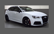 Audi RS3 (Type 8V Pre-Facelift) 2015-2017, Front Bumper CLEAR Paint Protection