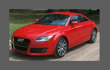 Audi TT Standard MK2 (Type 8J) 2006-2014 Front Bumper CLEAR Paint Protection