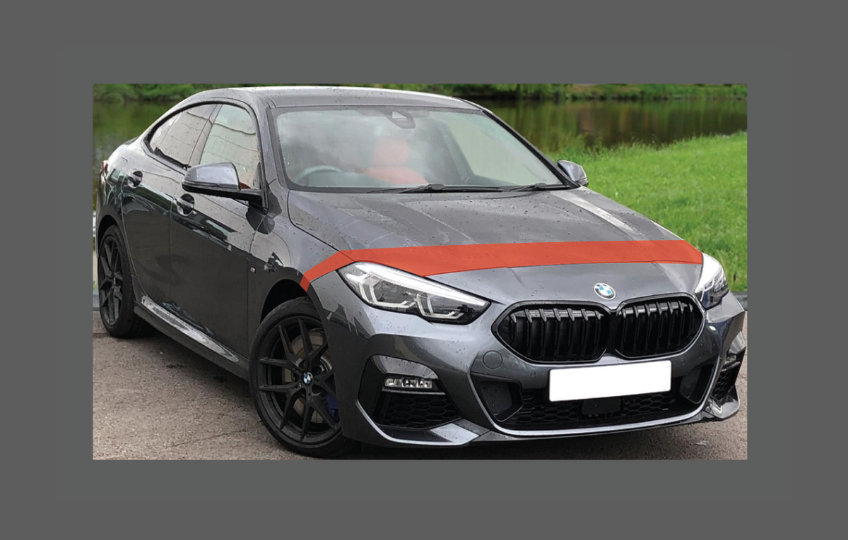 BMW 2-Series Gran Coupe (F44) 2020-Present, Bonnet & Wings CLEAR Paint Protection