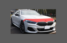 BMW 8-Series Gran Coupe (Type G16) 2019-Present, Bonnet & Wings Front CLEAR Paint Protection