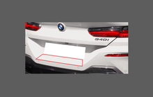 BMW 8-Series Gran Coupe (Type G16) 2019-Present, Rear Bumper Upper CLEAR Paint Protection