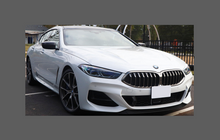 BMW 8-Series Gran Coupe M-Sport (Type G16) 2019-Present, Front Bumper CLEAR Paint Protection
