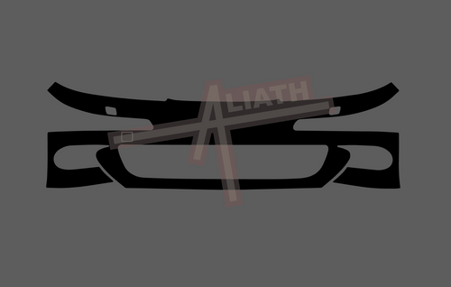 BMW M5 (Type E39) 1998-2003, Front Bumper CLEAR Paint Protection