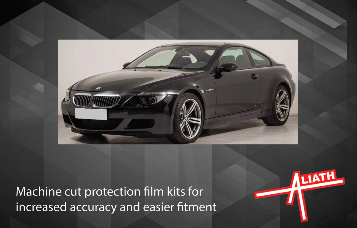 BMW 6-Series & M6 (Type E63 / E64) 2003-2011, Roof Front CLEAR Paint Protection