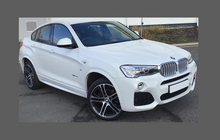 BMW X4 M-Sport (Type G02 / F98) 2018-, Rear Bumper Side Lower CLEAR Paint Protection