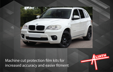 BMW X5 M-Sport (E70) 2007-13, Rear arch sections OE Style CLEAR Stone Protection