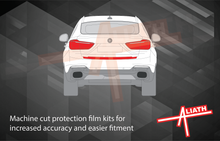 BMW X6 (Type F16) 2015-2020, Rear Bumper Upper CLEAR Paint Protection