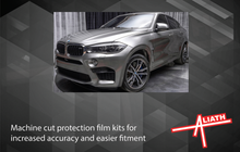 BMW X6 (Type F16) 2015-2020, Rear Bumper Upper CLEAR Paint Protection