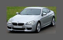 BMW 6-Series M-sport (Type F06 F12 F13) 2012-2015, Front Bumper CLEAR Paint Protection