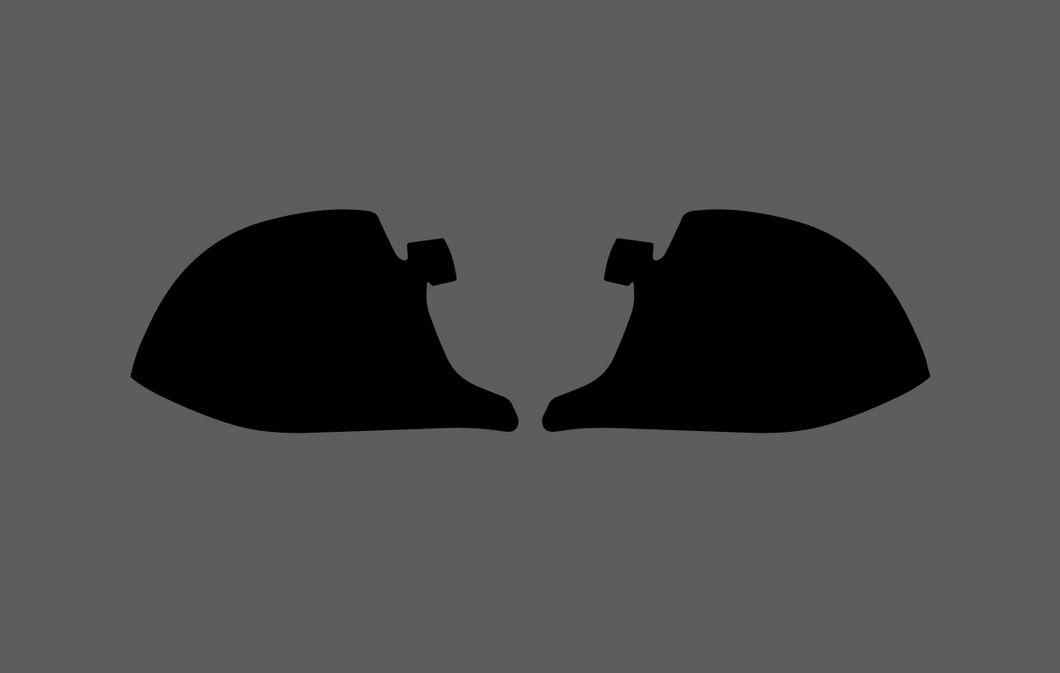 BMW M3 (Type E36) 1992-1999, Door Mirror Caps CLEAR Paint Protection